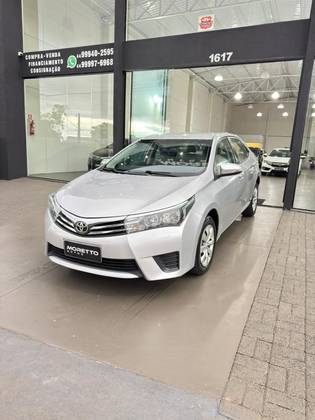 TOYOTA COROLLA 1.8 GLI 16V FLEX 4P AUTOMÁTICO TOYOTA COROLLA 1.8 GLI 16V FLEX 4P AUTOMÁTICO